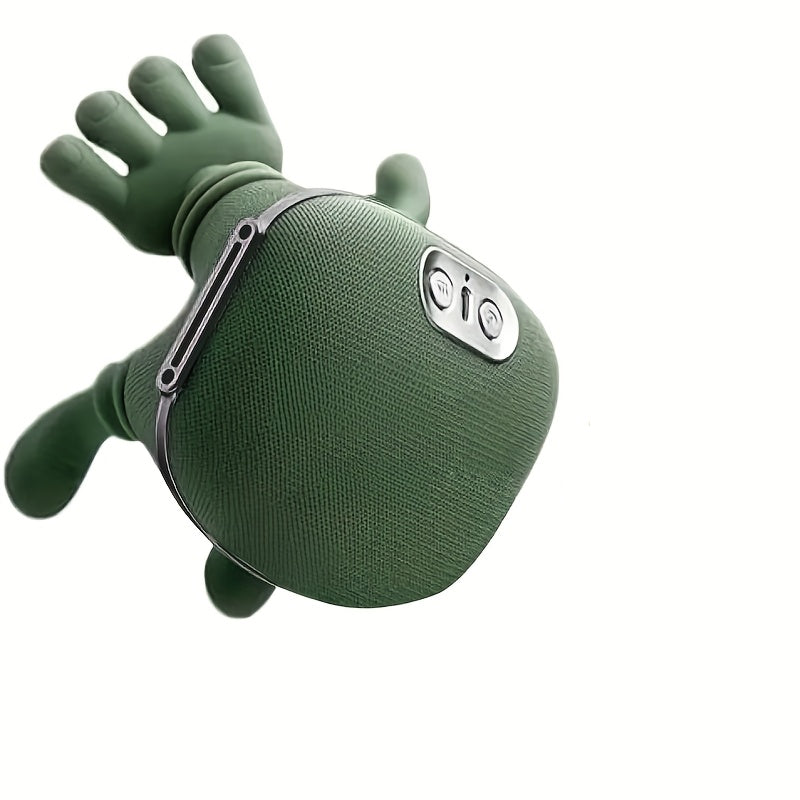 Neck and back heat massager